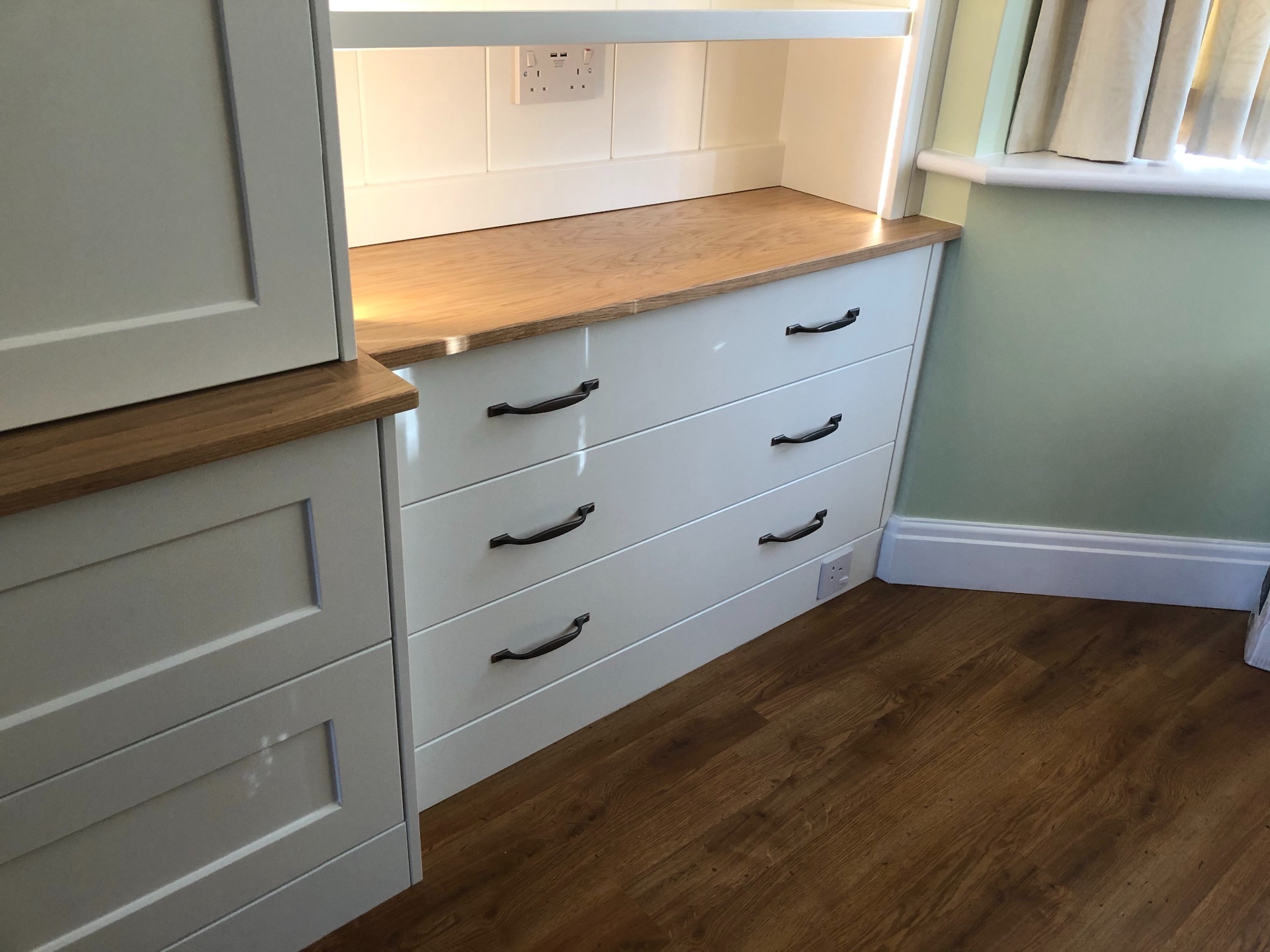 Fitted drawers